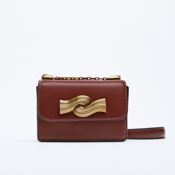Zara Bags Zara Crossbody Bag With Metal Details Poshmark